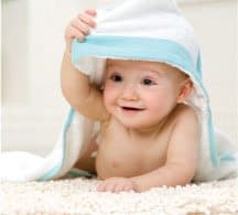 Aden and Anais Hooded Towel and Washcloth