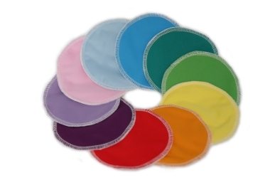 Twinkle Lily Breast Pads 10cm Solid Colours