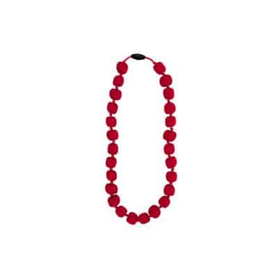 Jellystone Princess and the Pea Necklace - Scarlet Red